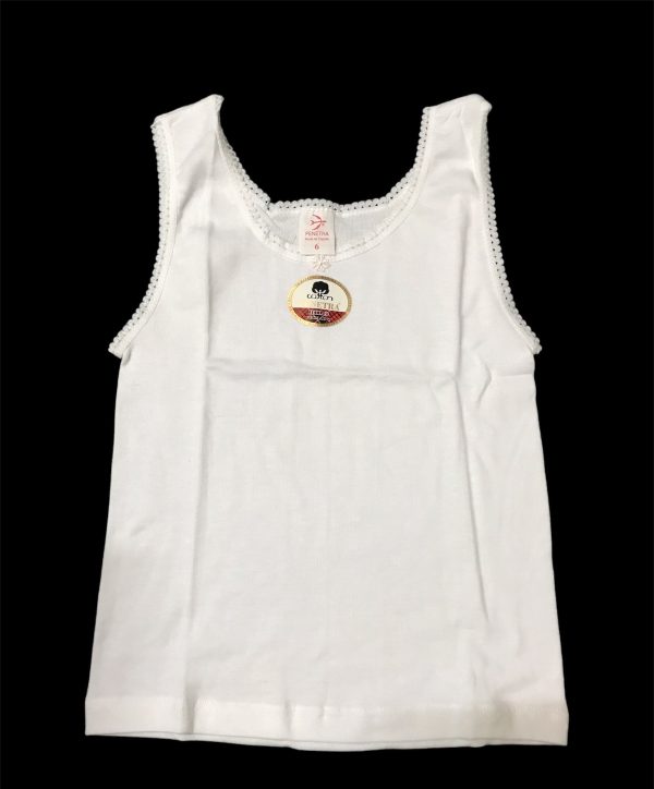 CAMISETA NIÑA TIRANTES INTERIOR