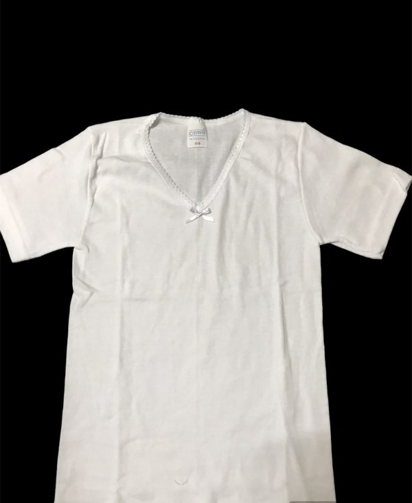 CAMISETA MANGA CORTA INTERIOR NIÑA